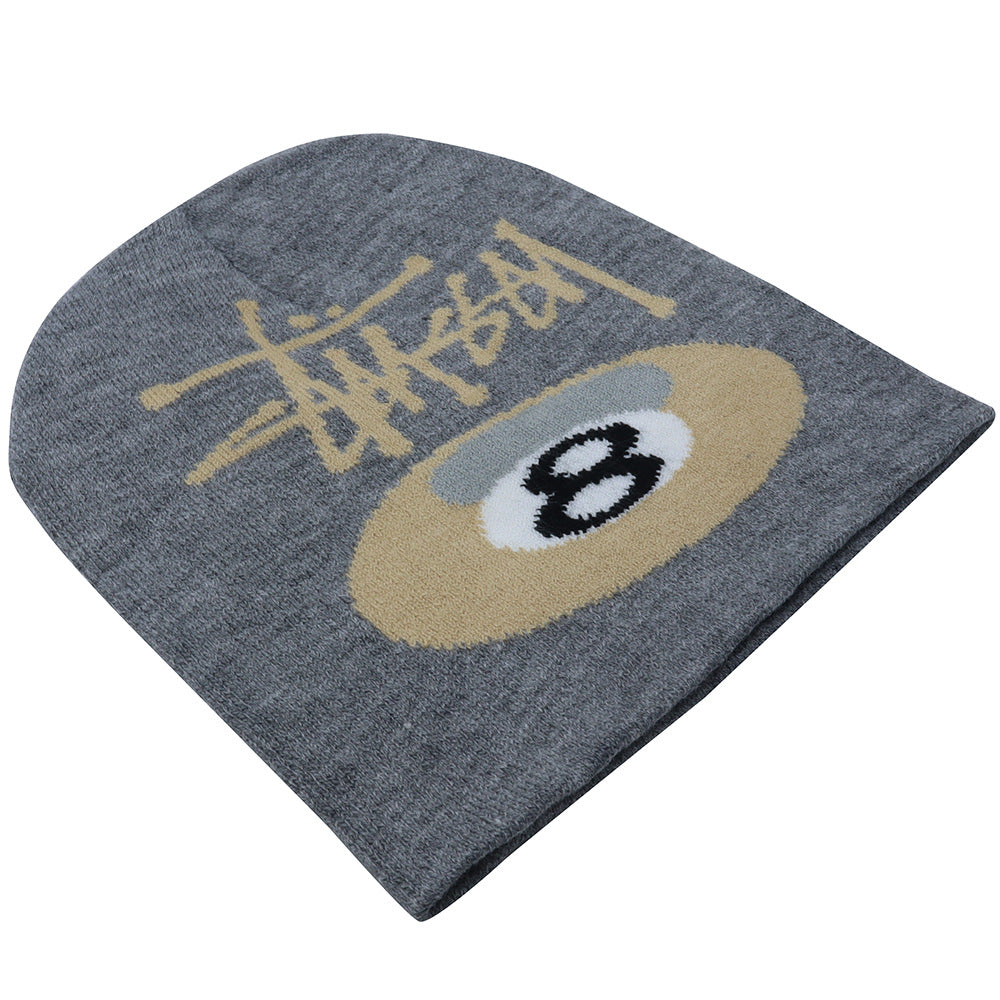 Stussy Hat Knitted Hat Alphabet Fashion Wool Hat Outdoor Sports Warm Hat
