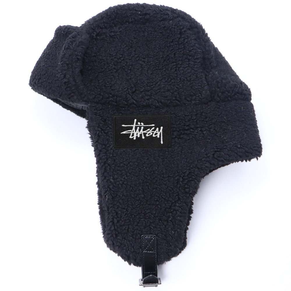 Stussy Hat Warm Lei Feng Hat Winter Hat Couple Cycling Mountaineering Outdoor Hat